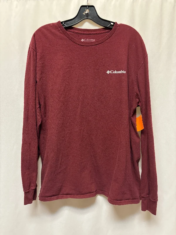 Top Long Sleeve By Columbia  Size: L Sporty Men's Athleisure 