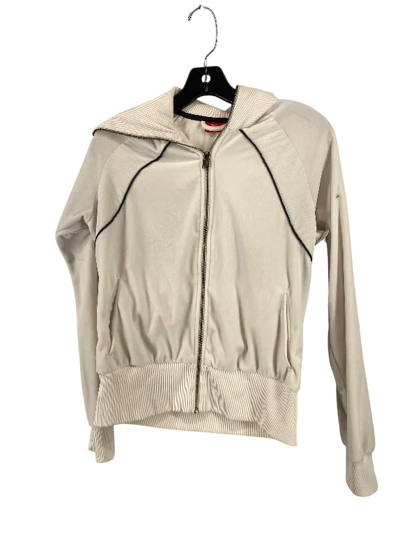 Athletic Jacket By Puma In Cream, Size: L Monochromatic Office Style