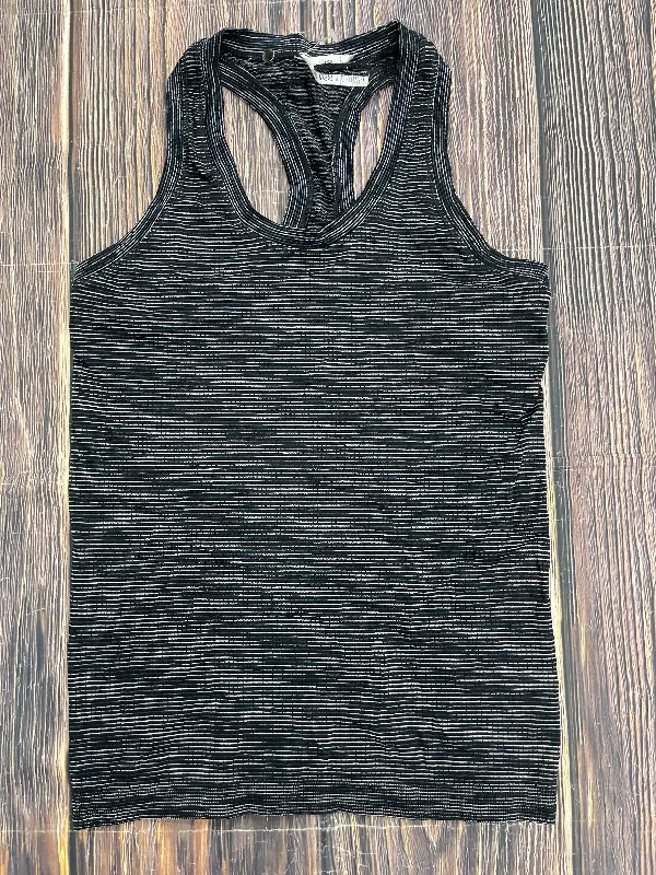 Black Athletic Tank Top Athleta, Size S Sporty Men's Athleisure 