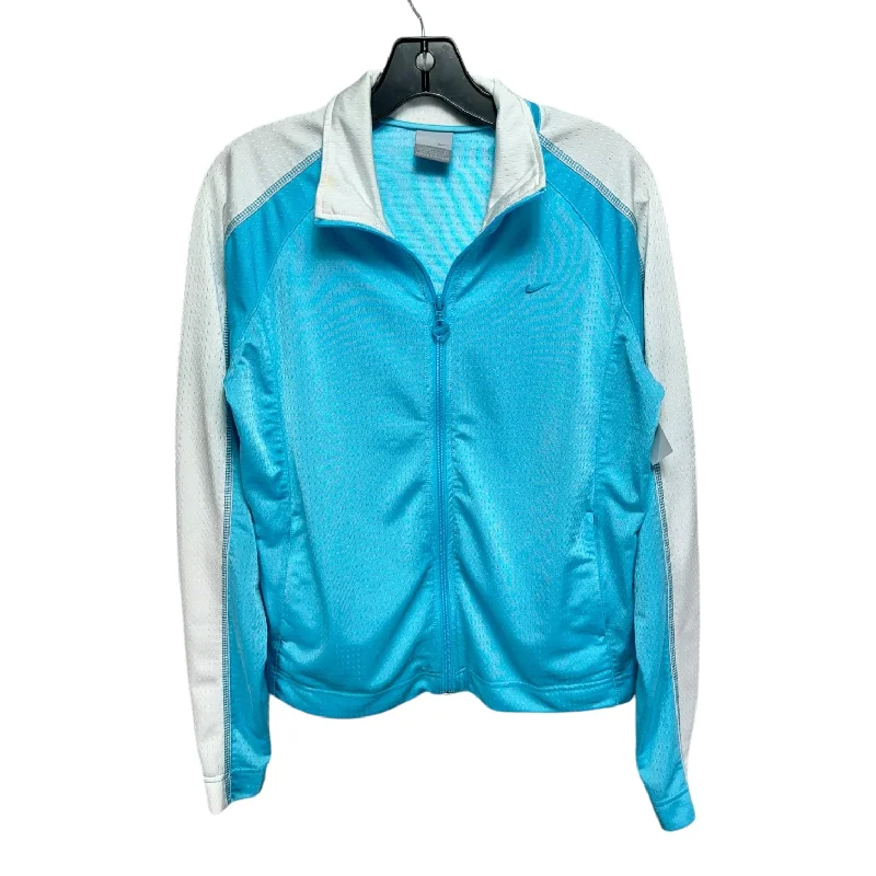Athletic Jacket By Nike Apparel In Blue, Size: L Tough Men's Military