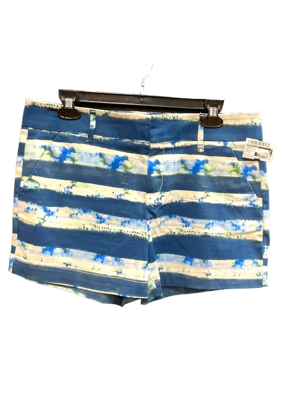Blue & White Shorts Calvin Klein, Size 8 Laid