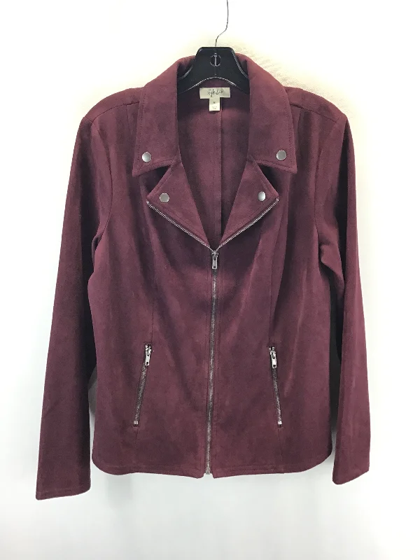 Jacket Moto By Style And Company  Size: M Confident Men's High