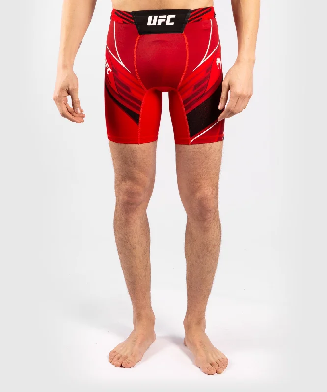 UFC Venum Authentic Fight Night Men's Vale Tudo Shorts - Short Fit - Red Vintage Men's 1970S Disco