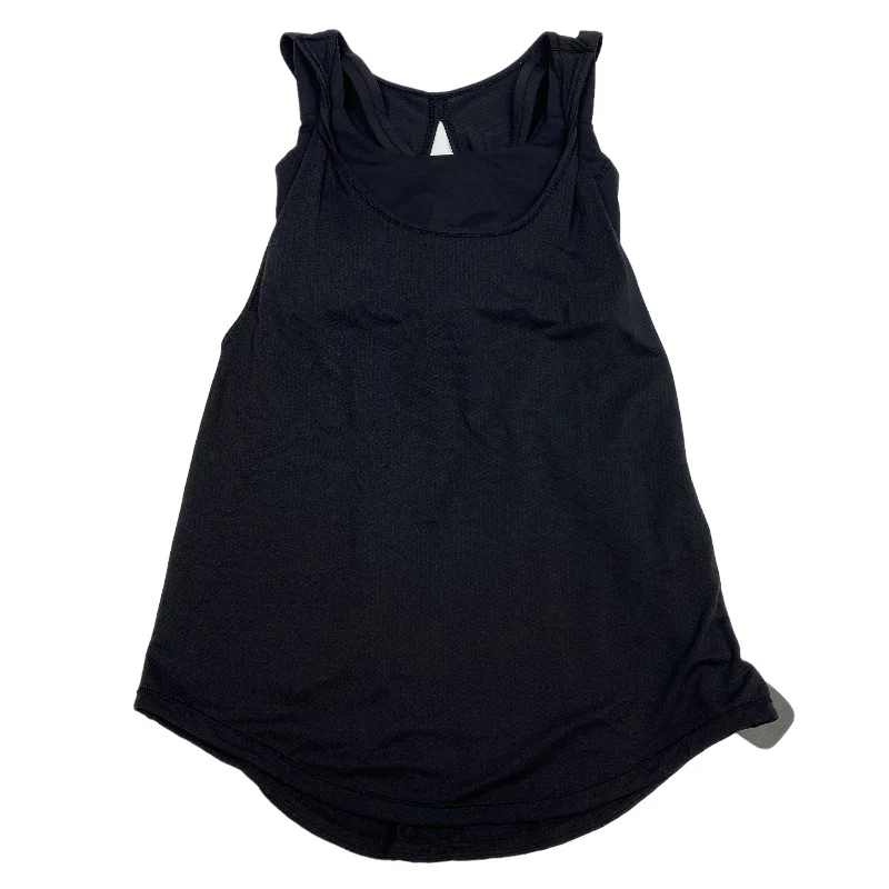 Black Athletic Tank Top Lululemon, Size 6 Business