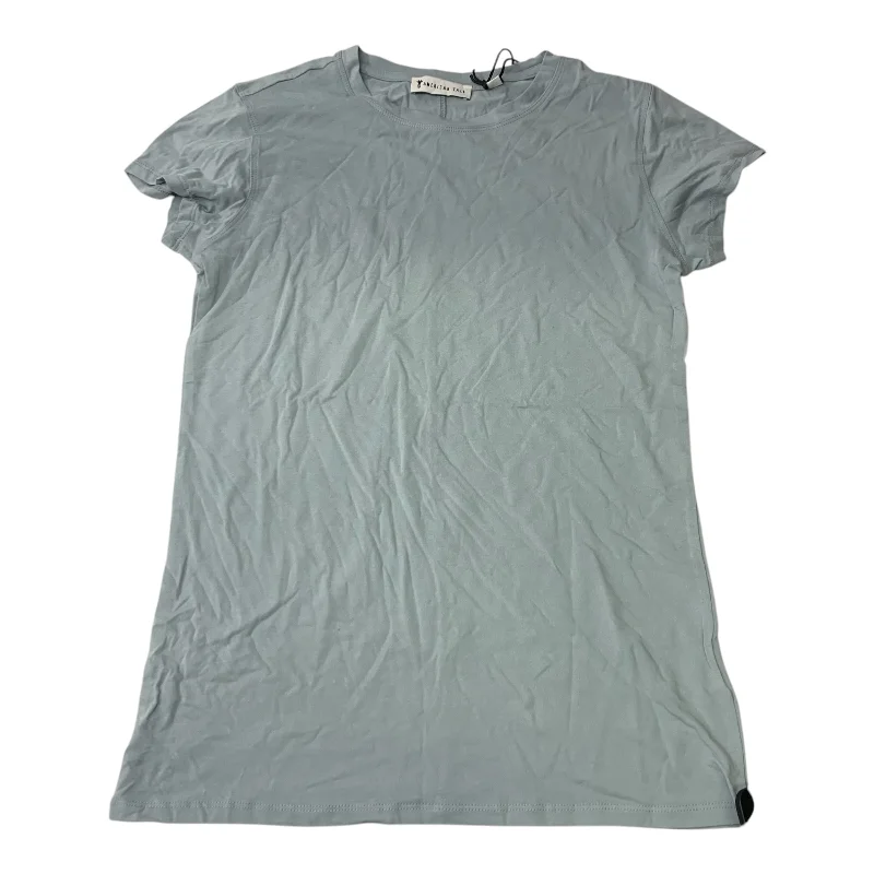 Top Short Sleeve By American Tall In Blue, Size: M Artistic Men's Hand