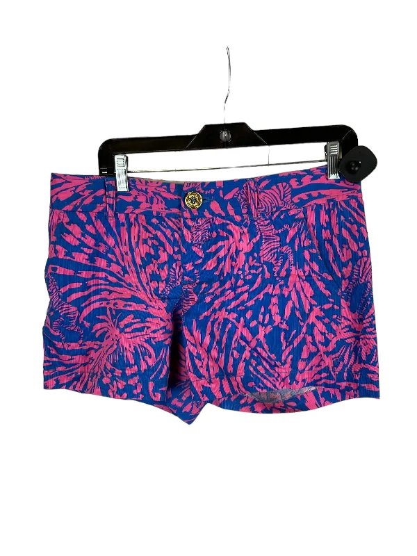 Blue & Pink Shorts Designer Lilly Pulitzer, Size 6 Confident Men's High