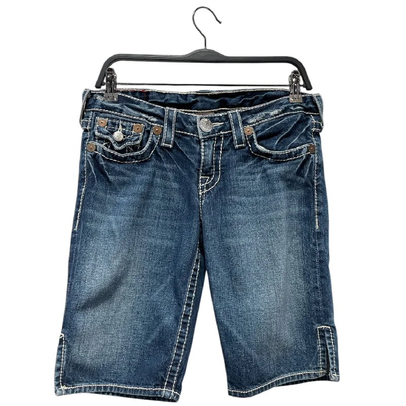 TRUE RELIGION/Shorts/28/Cotton/BLU/ Cclassic Men's Tweed