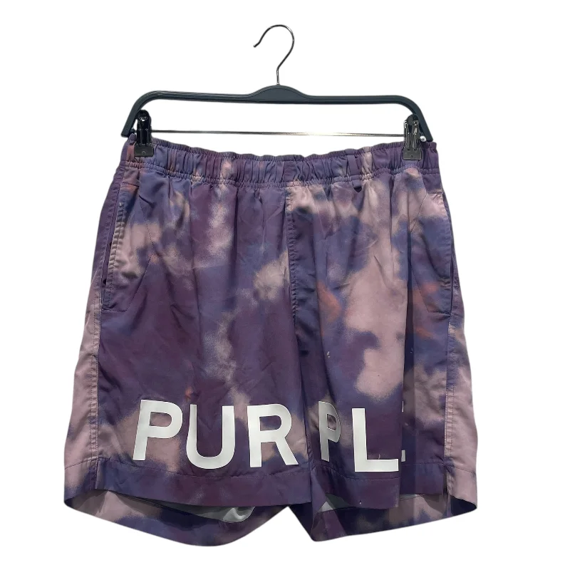 PURPLE BRAND/Shorts/S/Nylon/PPL/All Over Print/Tie Dye Casual Men's Japanese 