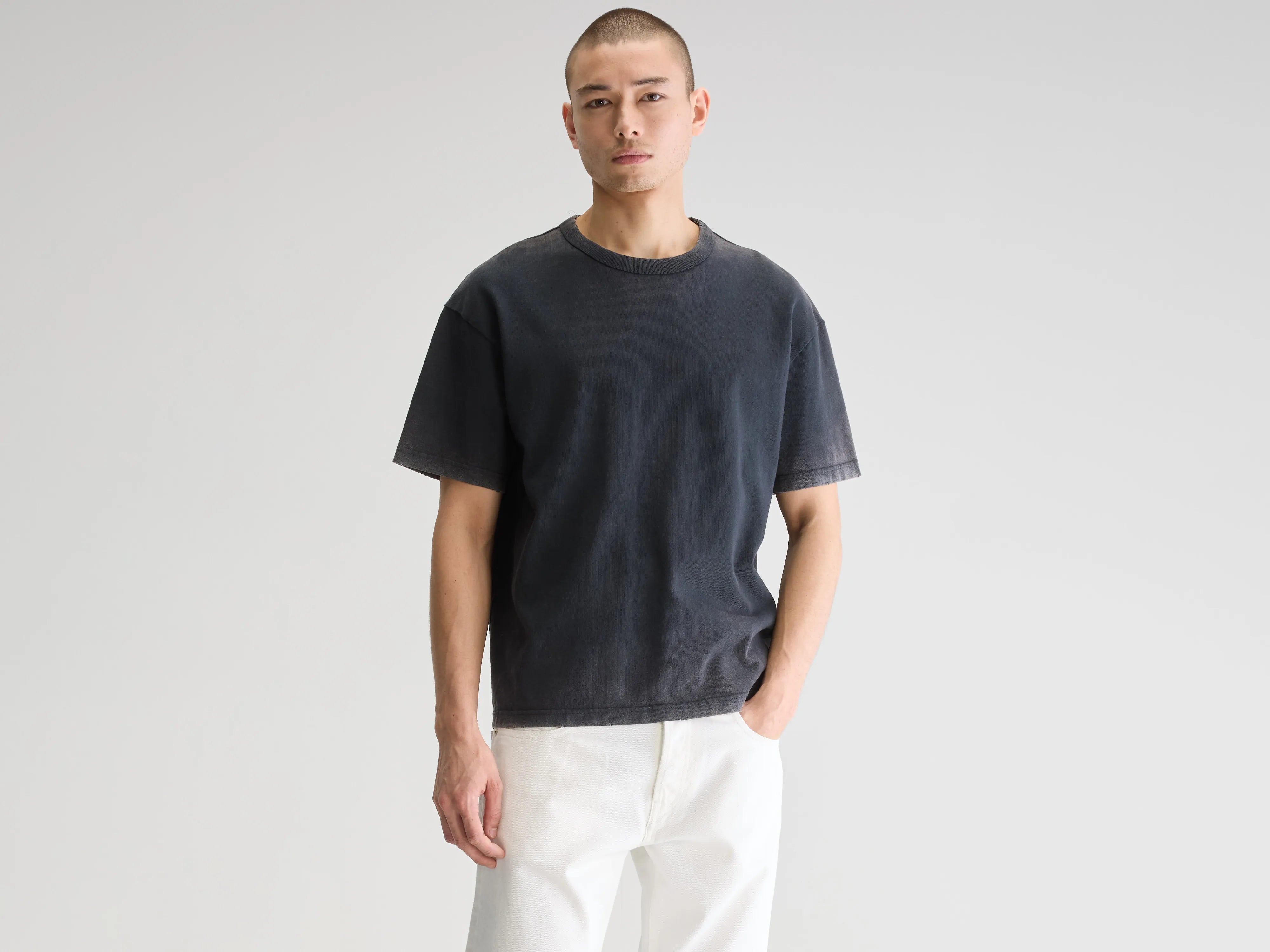 Vouch short-sleeve t-shirt (251 / M / BLACK BLUE) Refined Men's Velvet