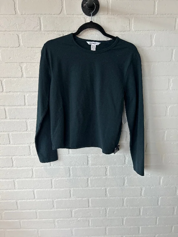 Athletic Top Long Sleeve Crewneck By Athleta In Teal, Size: S Stylish Men's Tropical 