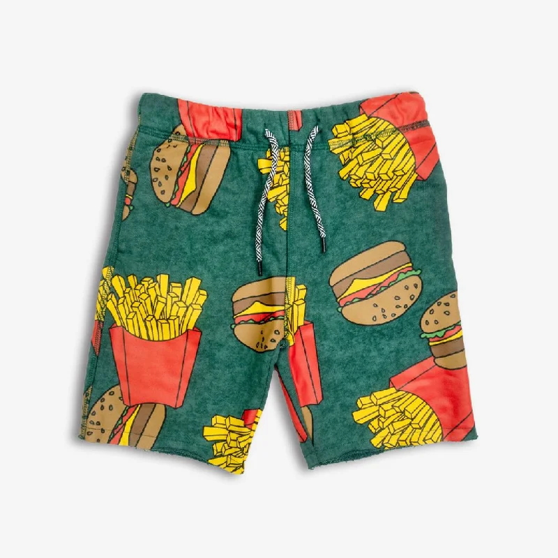 Camp Shorts | Burgers & Fries Sophisticated Men's French