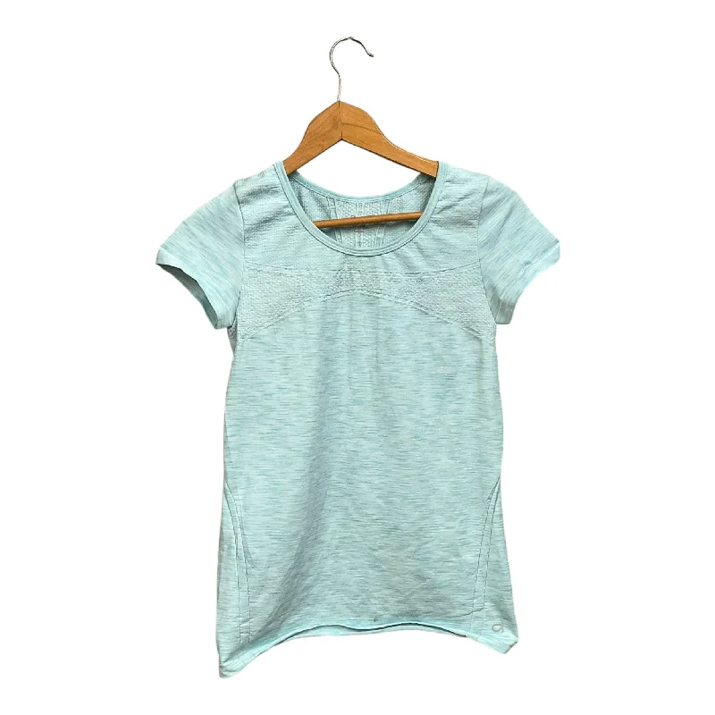 Athletic Top Short Sleeve By Gapfit In Blue, Size: M Cclassic Men's Tweed