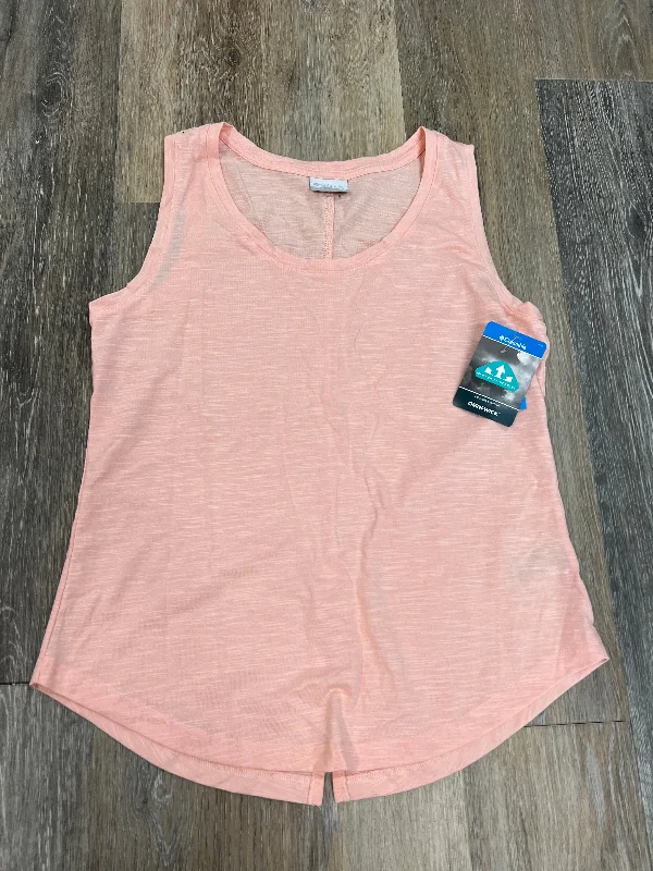 Pink Athletic Tank Top Columbia, Size M Dapper Men's Bow