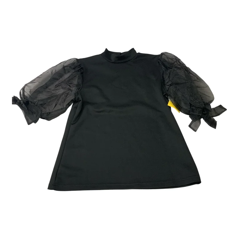 Top Short Sleeve By Kaktus In Black, Size: L Masculine Men's Thick