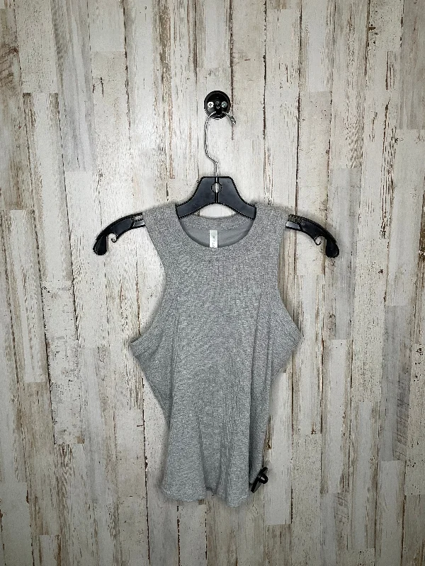 Grey Athletic Tank Top Fabletics, Size M Modern Men's 