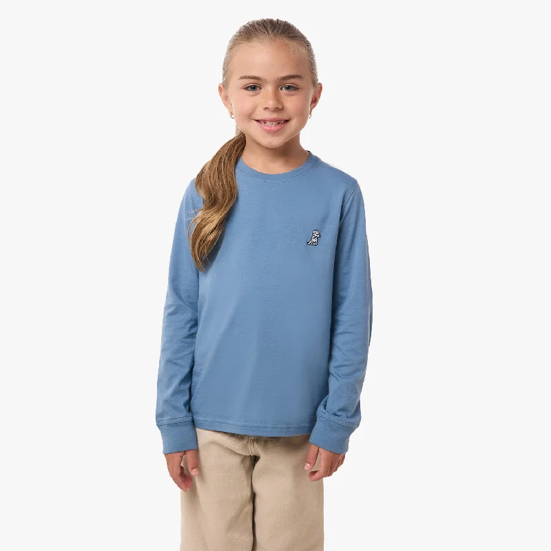 Kid's Long Sleeve T-Shirt Cozy Men's Sherpa