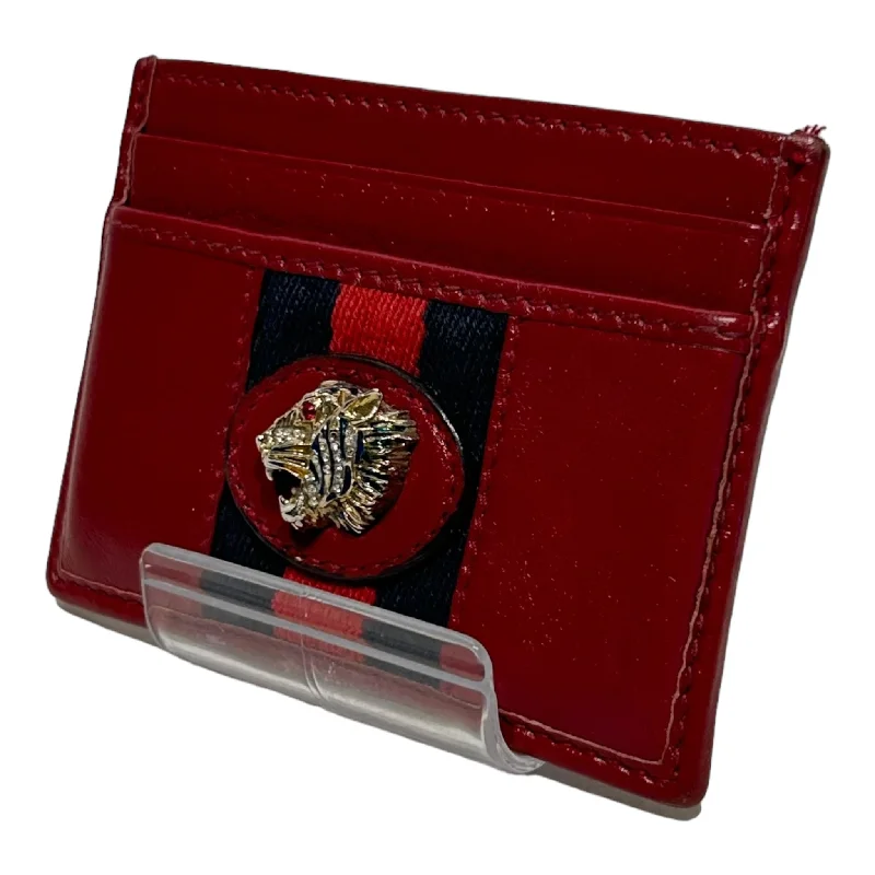 GUCCI///Wallet/--/Plain/Leather/BRD/M [Designers] Luxury/Rajah Card Wallet Cozy Men's Sherpa