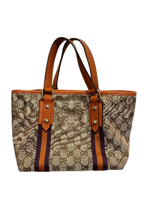 GUCCI/Hand Bag/Monogram/ORN/GG jolicoeur tote Trendy Men's Oversized