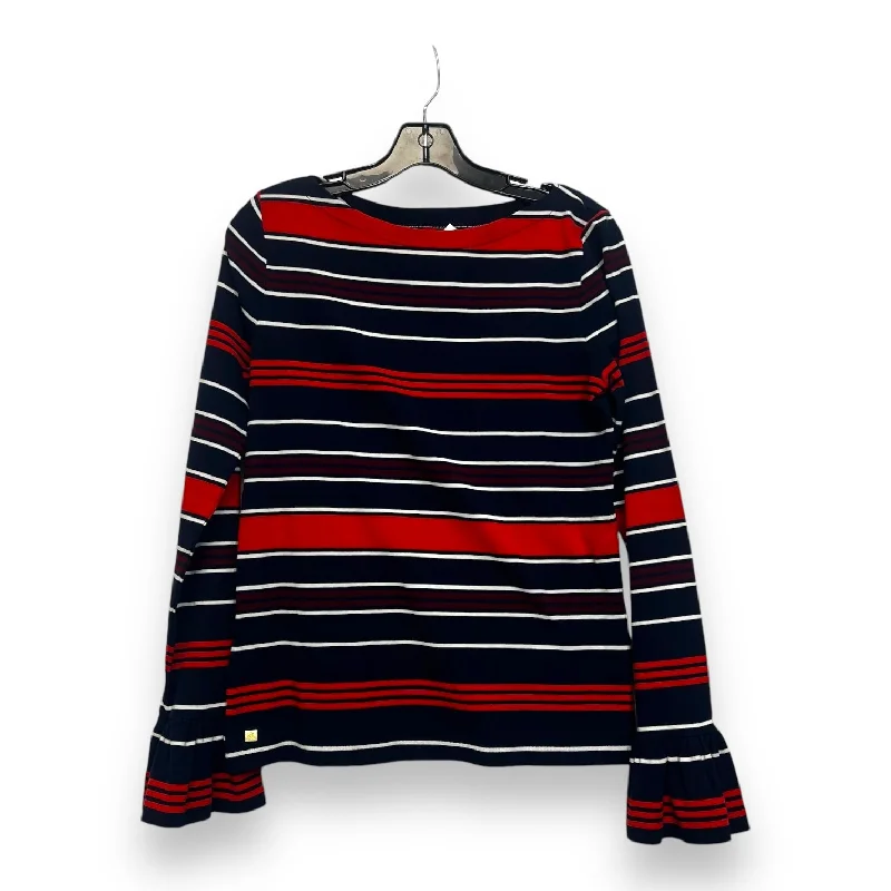 Top Long Sleeve By Lauren By Ralph Lauren In Striped, Size: L Classic Men's Pin