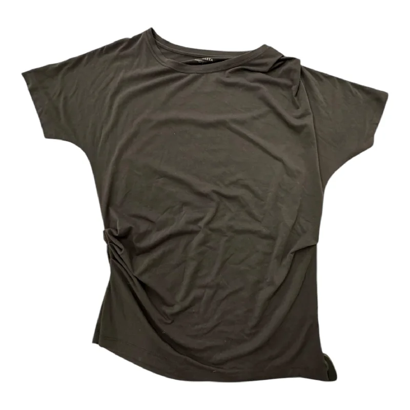 Athletic Top Short Sleeve By Athleta In Black, Size: S Bohemian Men's Free