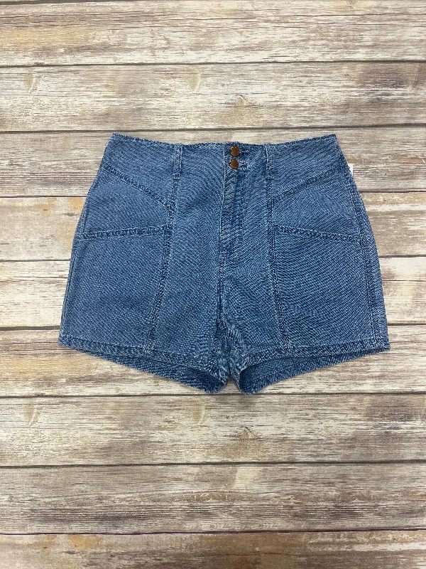 Blue Denim Shorts Universal Thread, Size 8 Sleek Men's Metallic