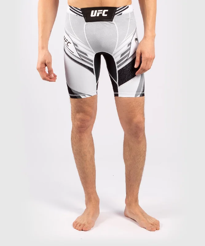 UFC Venum Authentic Fight Night Men's Vale Tudo Shorts - Long Fit - White Sharp Men's Italian