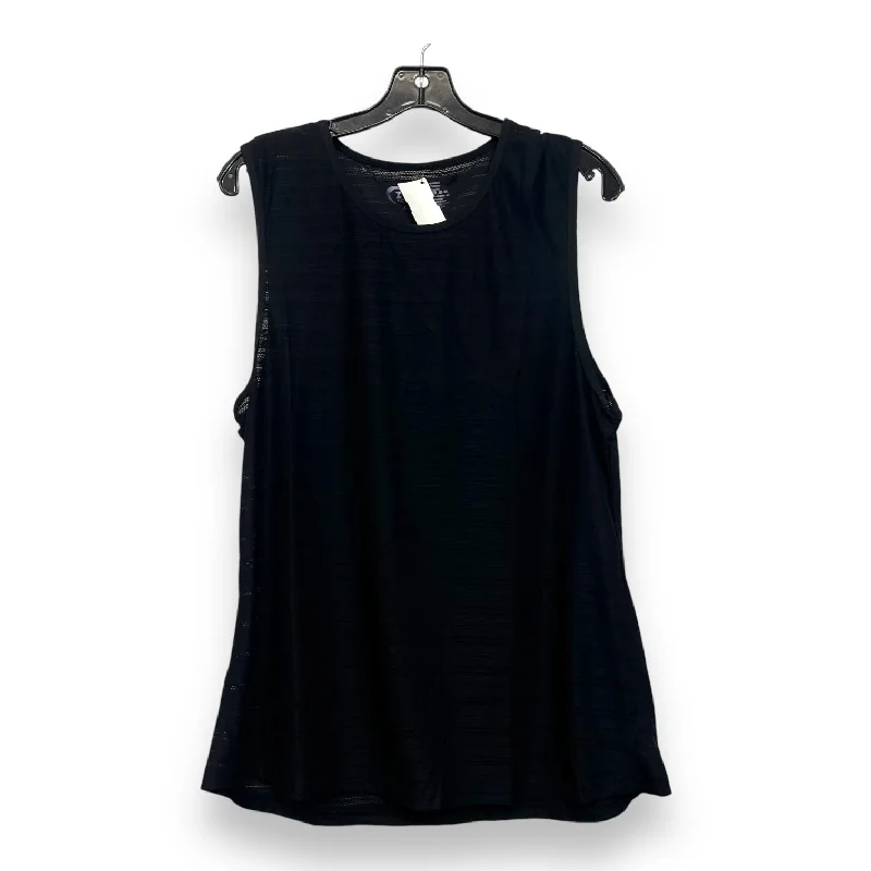 Athletic Tank Top By Zyia In Black, Size: Xxl Dynamic Men's Glow