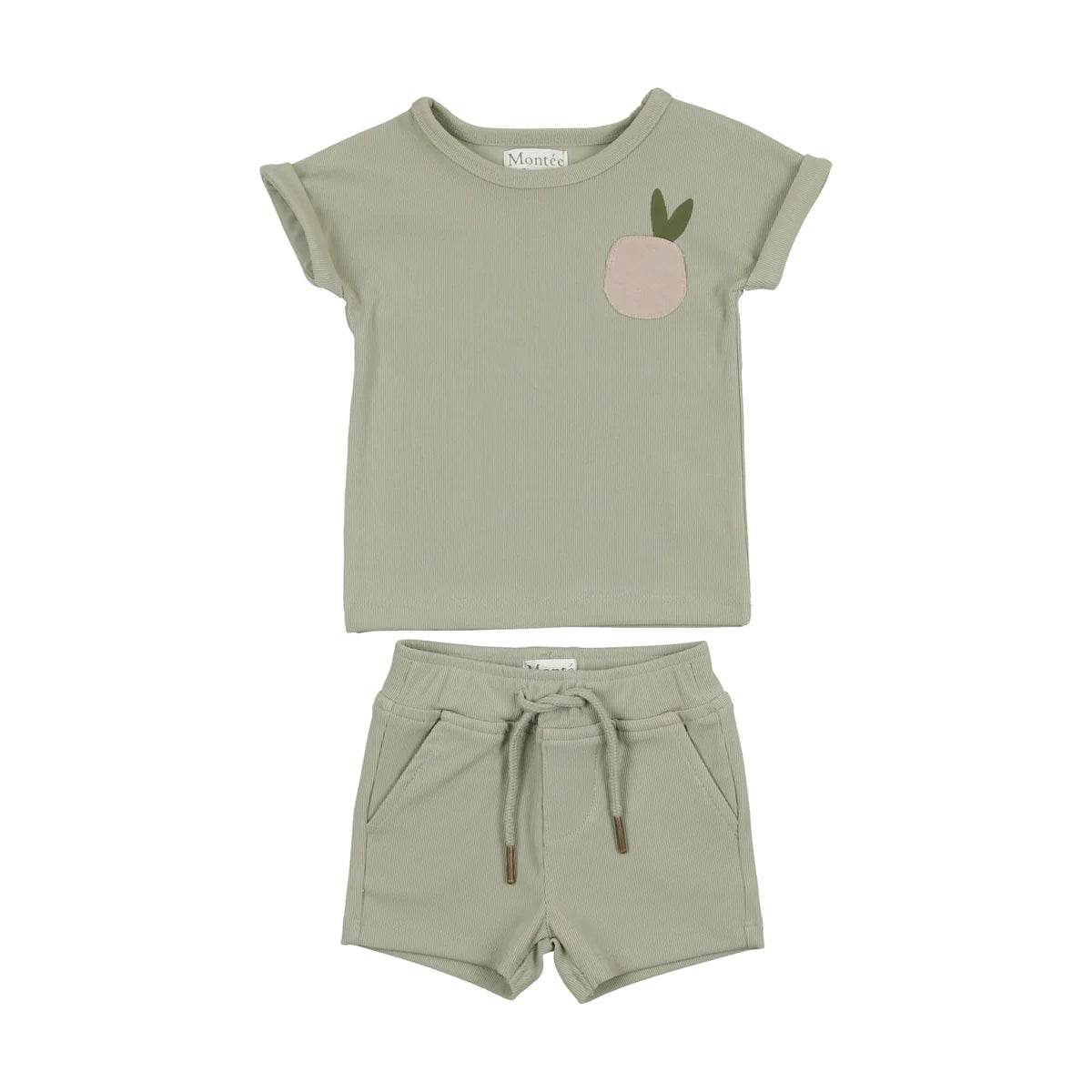 Boys Ribbed Short Set Gym