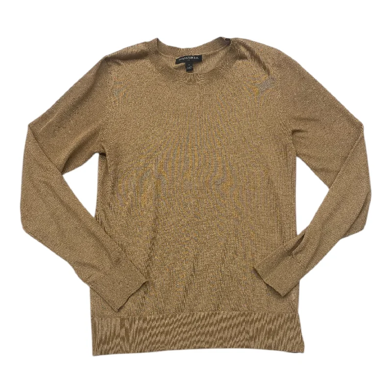 Top Ls By Banana Republic In Gold, Size:S Dapper Men's 1920S
