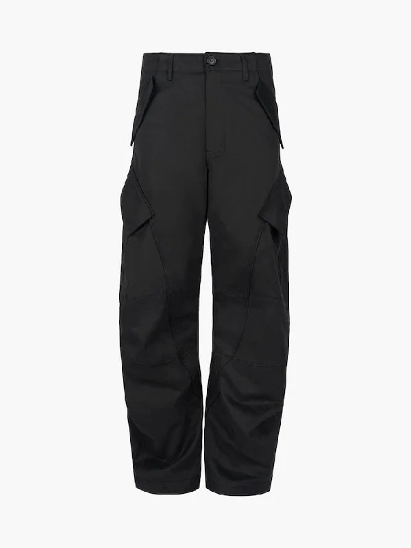 ALPHA X JIYONGKIM CURVED MULTI POCKET TROUSER Luxurious Men's High