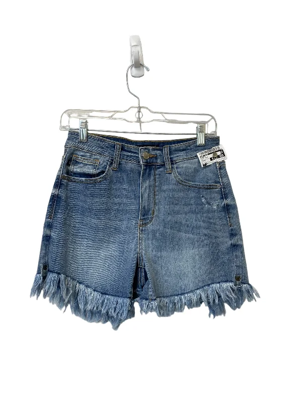 Blue Denim Shorts Judy Blue, Size M Bohemian Men's Free