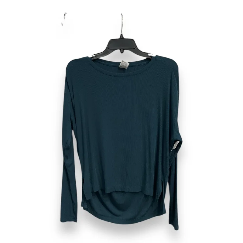 Athletic Top Long Sleeve Crewneck By All In Motion In Blue, Size: Xs Artistic Men's Avant