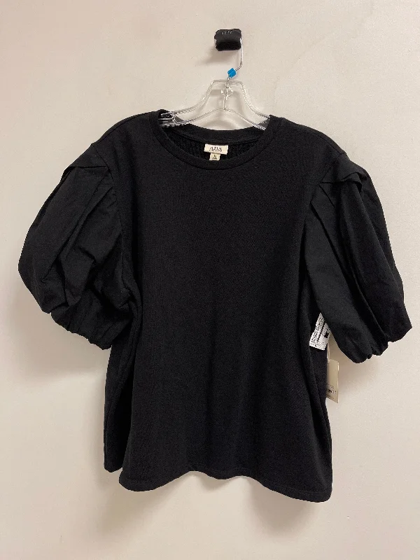 Top Short Sleeve By Ana In Black, Size: 1x Casual Men's Short