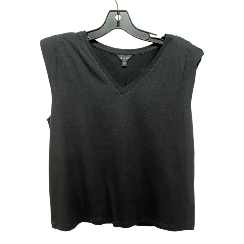 Padded Shoulder Top Sleeveless By Limited In Black, Size: M Cozy Men's Winter