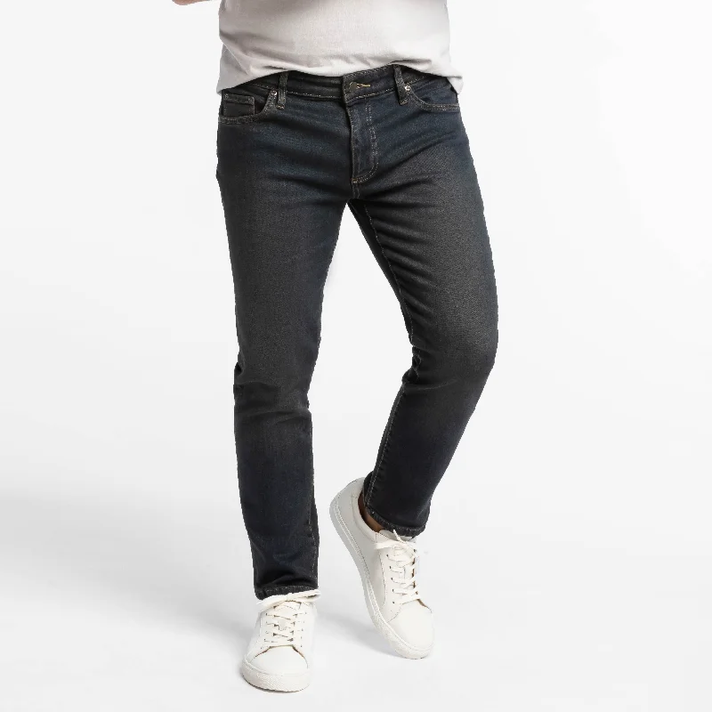 Dark Wash Midtown Jeans Polished Men's Silk