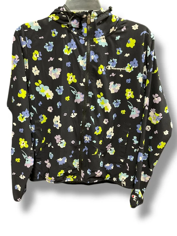 Athletic Jacket By Champion In Floral Print, Size: Xs Bold Men's Animal