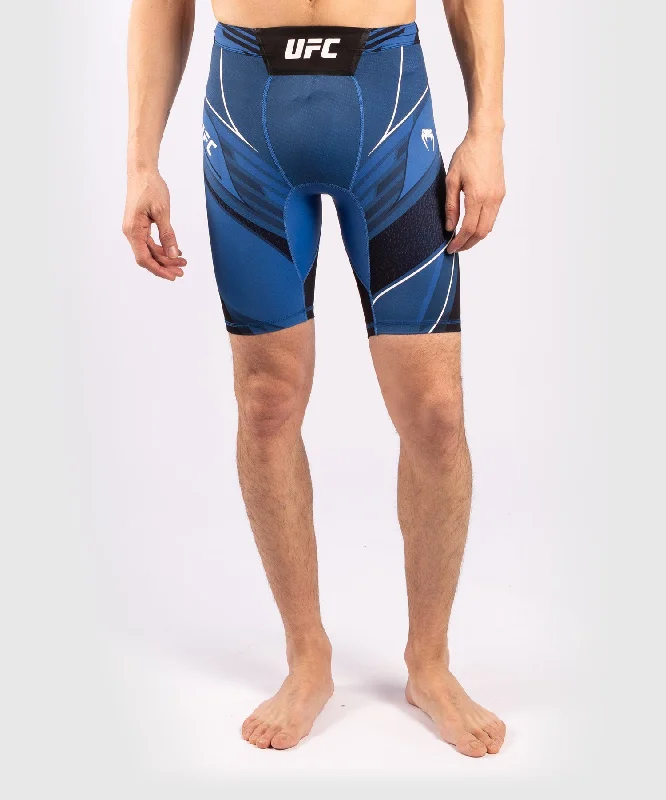 UFC Venum Authentic Fight Night Men's Vale Tudo Shorts - Long Fit - Blue Gym