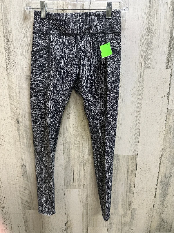 Athletic Leggings By Lululemon  Size: 4 Sleek Men's Metallic