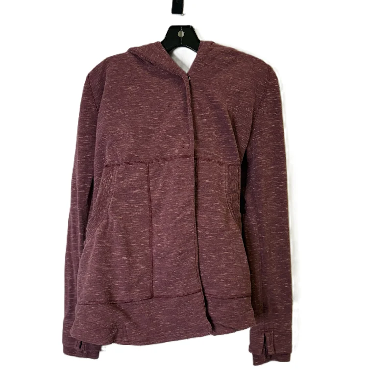 Athletic Jacket By Lululemon In Red, Size: 4 Lumberjack