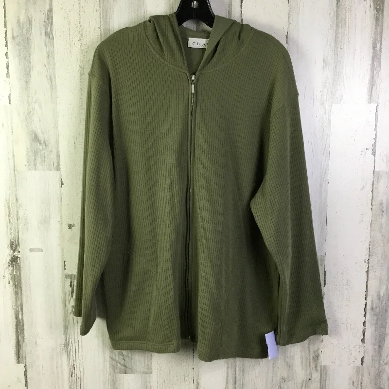 Athletic Jacket By Chaus In Green, Size: Xl Athletic Men's Compression