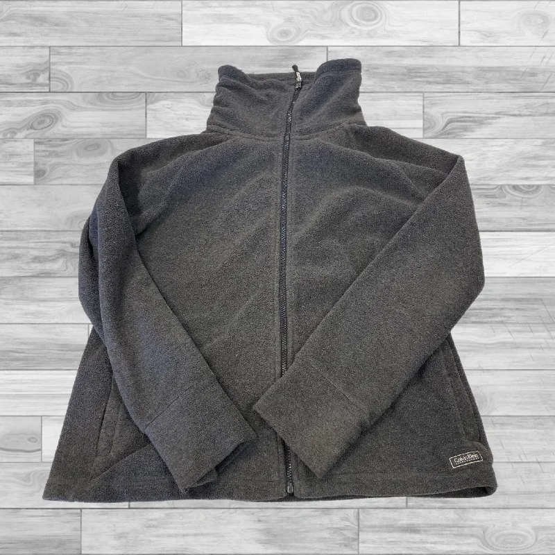 Jacket Other By Calvin Klein In Grey, Size: Xl Sleek Men's Contemporary 