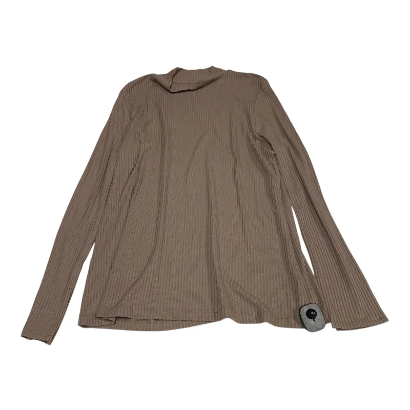 Top Long Sleeve By Rachel Zoe In Brown, Size: Xl Refined Men's Classic 
