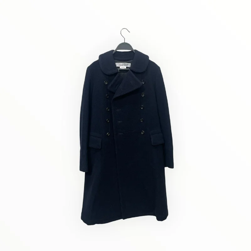 COMME des GARCONS COMME des GARCONS/Coat/S/Navy/Wool/RJ-C004 Vintage Men's 1970S Disco