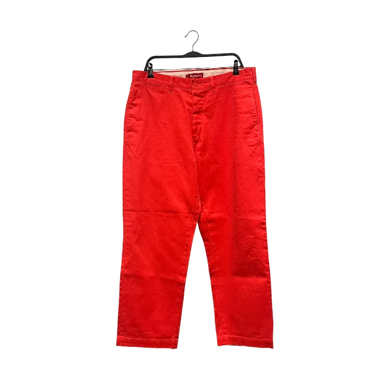 Supreme/Pants/34/Cotton/RED/Pinup Chino Stylish Men's Tropical 