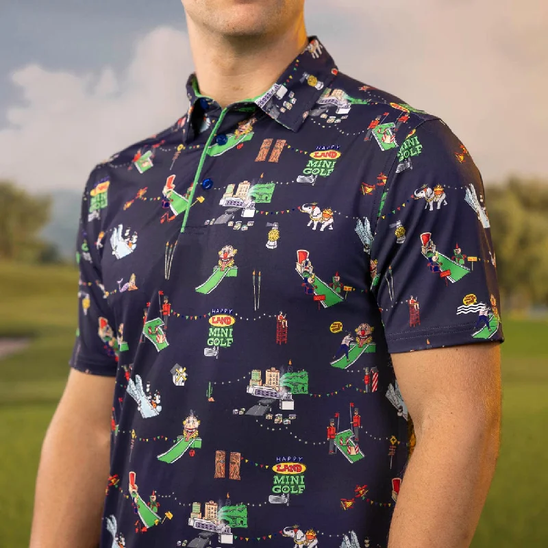 Happy Gilmore "You're Gonna Die, Clown!" – All-Day Polo Monochromatic All