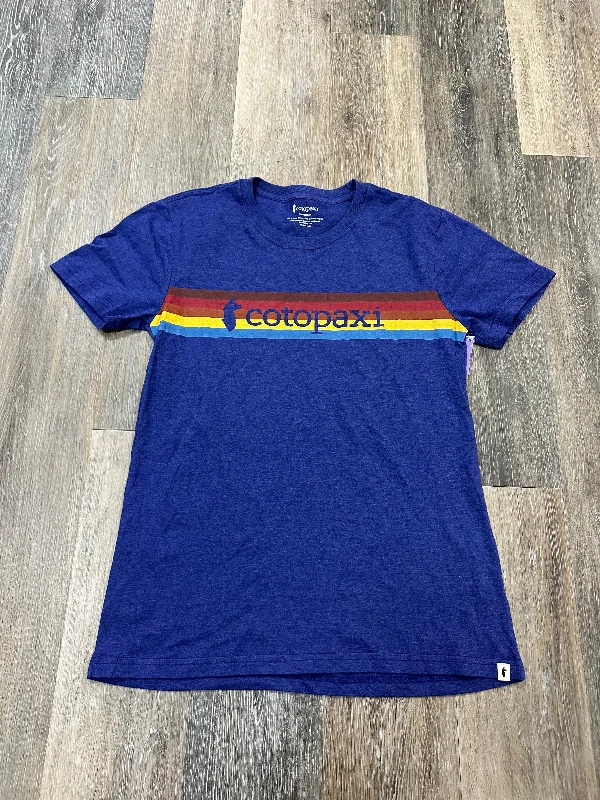 Athletic Top Short Sleeve By Cotopaxi In Purple, Size: M Casual Men's Short