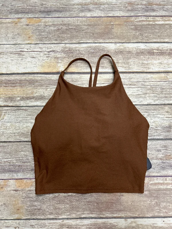 Brown Athletic Tank Top Old Navy, Size L Dynamic Men's Glow