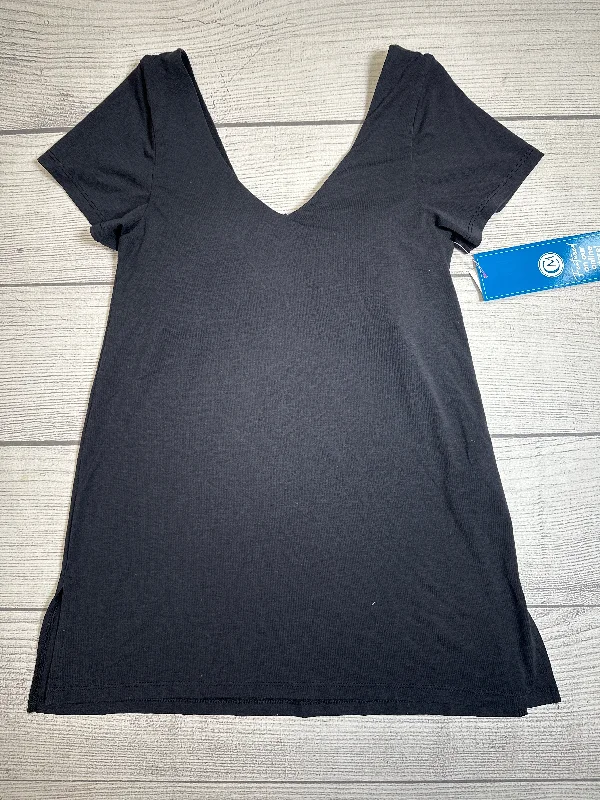 Athletic Top Short Sleeve By Athleta In Black, Size: Xs Traditional Men's Wool
