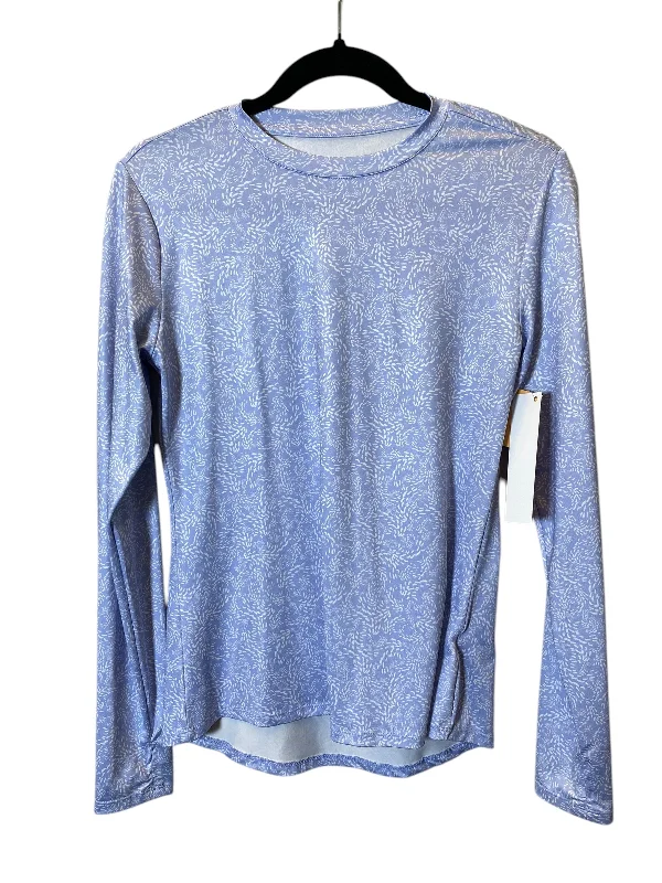 Athletic Top Long Sleeve Crewneck By Cmc In Floral Print, Size: M Vacation