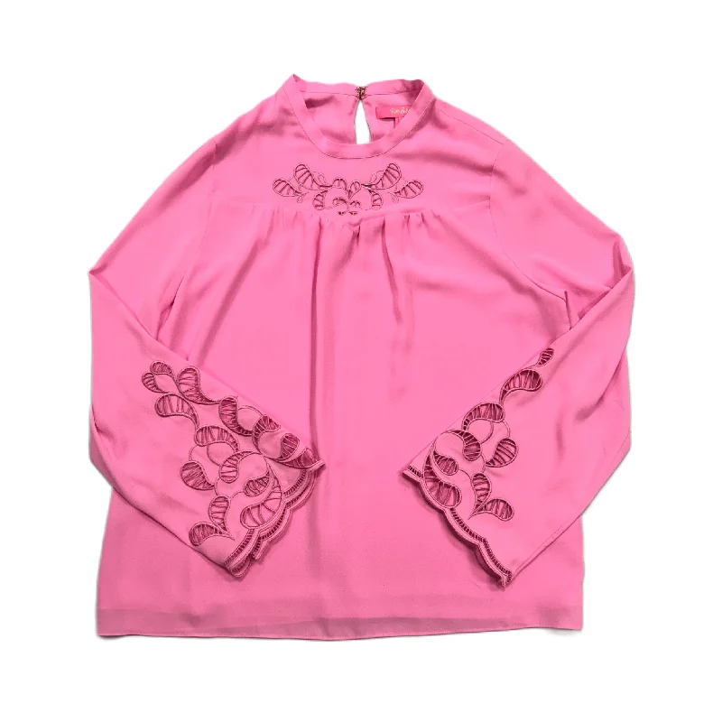 Top Long Sleeve Designer By Lilly Pulitzer  Size: Xs Sharp Men's Italian